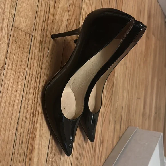 Amazing condition Jimmy Choo Agnes 247 in black patent